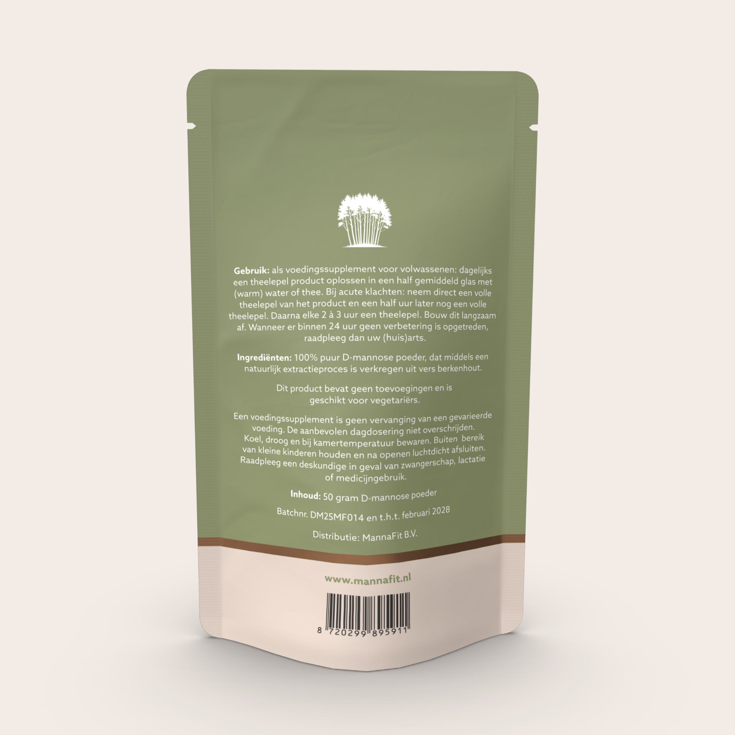 D-mannose poeder 50 gram - Afbeelding 10