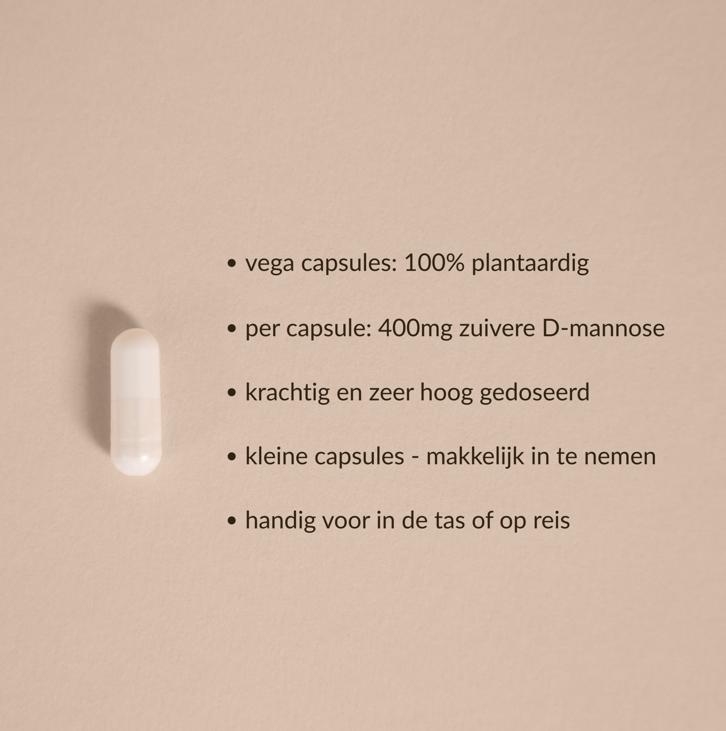 125 D-mannose capsules - Afbeelding 6